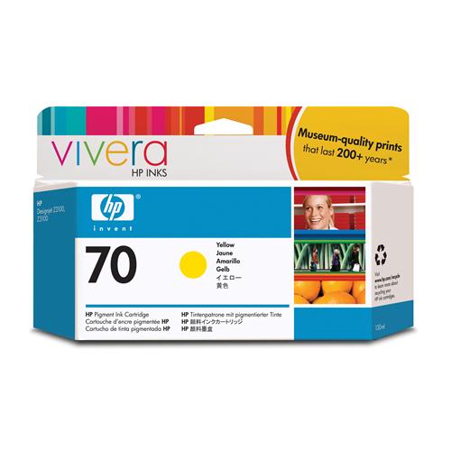 HP INC CARTUCCIA 70 GIALLO VIVERA
