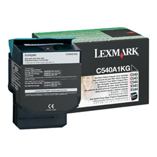 LEXMARK C54x,X54x Blk Rtn 1K Cartrige -( Product Line - Enterprise )- C540A1KG
