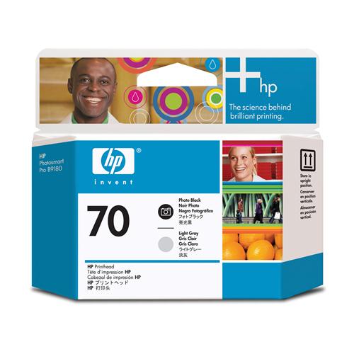 HP INC TESTINA 70 NERO FOTO-GRIGIO CHIARO