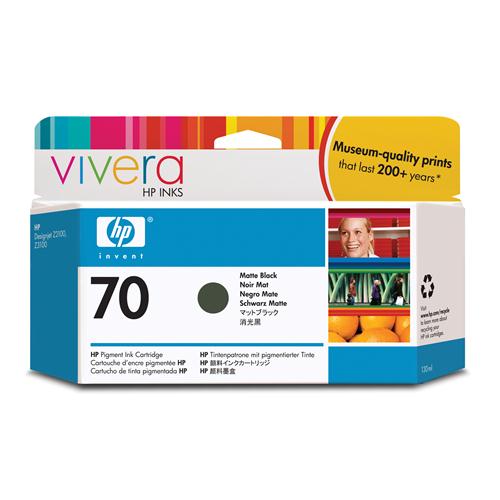 HP INC CARTUCCIA 70 NERO OPACO VIVERA