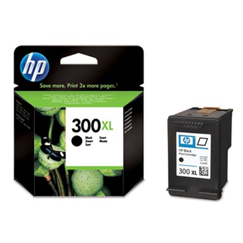 Hewlett-Packard HP 300XL High Yield Black Original Ink Cartridge - Ink - [K] - per HP DeskJet D1600, D2500, D2600, D5500, F2400, F4200, F4500, J4500, J4600 series, HP OfficeJet G500, 4500 series, HP Photosmart C4600, C4700 series, HP DeskJet Ink Advantage