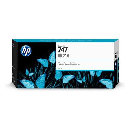 HP INC HP 747 300-ML GRAY INK CARTRIDGE
