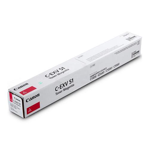 TONER CANON C-EXV51L Toner Magenta X iR C5535 C5535i C5540i C5550i C5560i C5735i C5740i C5750i 26.000PP 0486C002