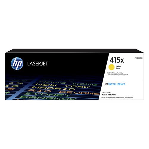 HP INC HP 415X YELLOW LASERJET TONER CARTR