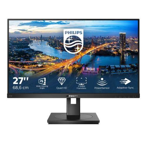 MONITOR PHILIPS LED 27"Wide 275B1/00 IPS 2560x1440 4ms 300cd/mq 1.000:1 2x2W MM Pivot RegH DVI HDMI DP HUB USB