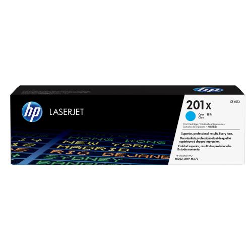 HP BUSINESS TONER HP CF401X Ciano alta CapacitÃ  2.300PP X LASERJET M252 M277