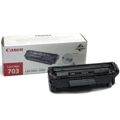 CANON CRG 703 Cartuccia nero, durata 2000 pag. al 5% di copertura. LBP 2900, LBP 3000