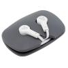 Sbox Auricolari Audio Stereo 3.5 mm In-Ear con Microfono e Telecomando Bianco