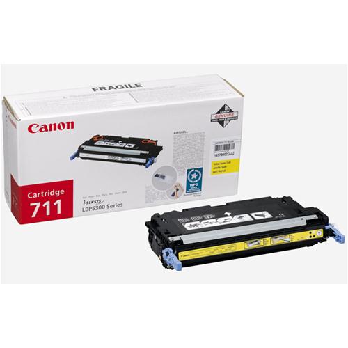TONER CANON 711Y Giallo 6000PP X LBP-5300 LBP-5360 MF9130