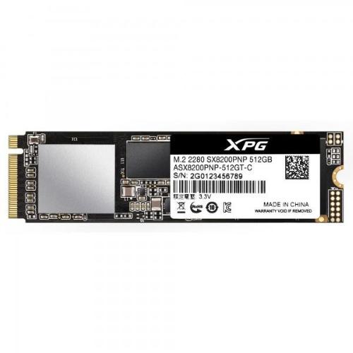 ADATA SSD M.2 512GB 2280 PCIE XPG SX8200 PRO 3500/3000 MB/S R/W