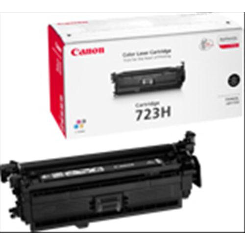 CANON 723H BK Cartuccia nero, durata 10.000 pag. al 5% di copertura. LBP7750Cdn