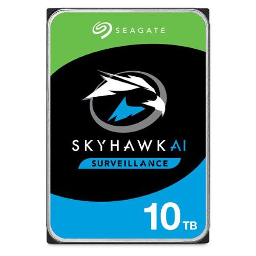Seagate SkyHawk AI ST10000VE001 - HDD - 10 TB - interno - 3.5" - SATA 6Gb/s - 7200 rpm - buffer: 256 MB