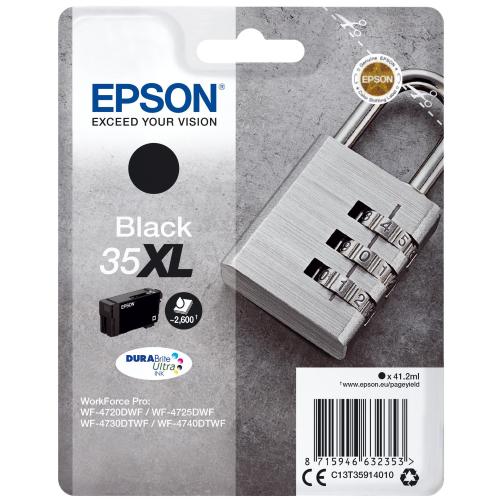 EPSON CARTUCCIA NERO 35XL LUCCHETTO