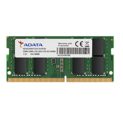 DDR4 8GB 2666 MHZ SO-DIMM ADATA CL19