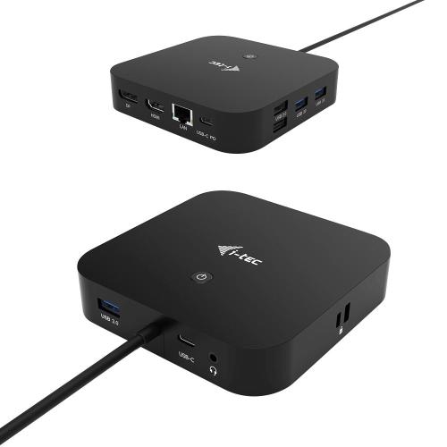 I-TEC USB-C HDMI DP + P. DELIVERY 100W