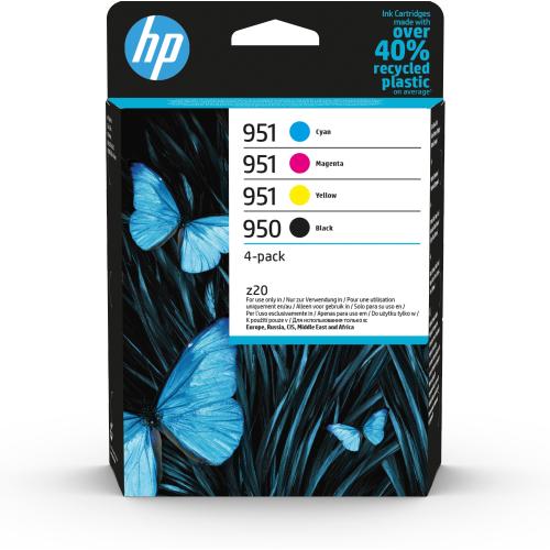 HP INC HP 950 BLACK/951 CMY INK 4-PACK