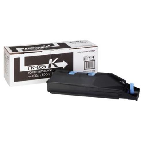 TK855K - TONER NERO TK855K TASKALFA 400CI KYOCERA-MITA TONER ORIGINALE COLORE 1T02H70EU0 CARTUCCIA TONER NERO TK-855K PER TASKalfa 400ci/500ci (25.000PG) 1PZ - 1T02H70EU0 - 1T02H70EU0