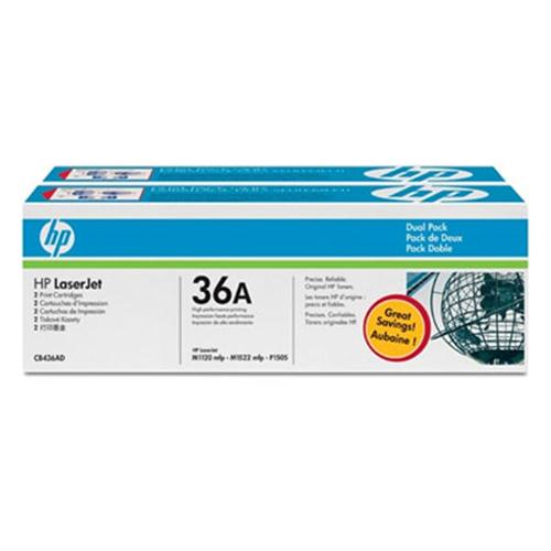 HP INC BLACK PRINT CARTRIDGE P1505 2 PZ