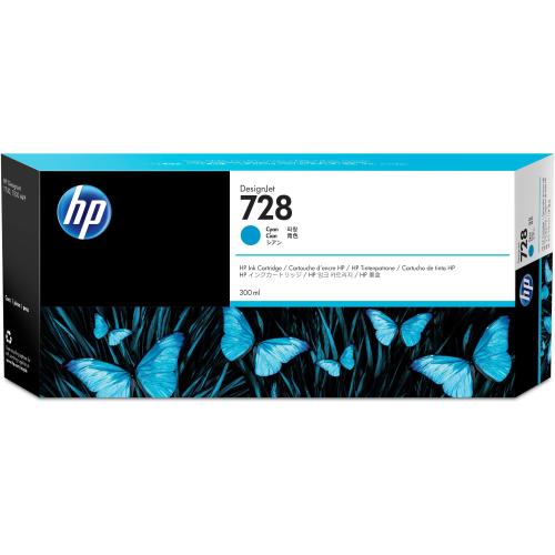 HP INC HP728 300-ML CIANO INKCART