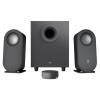 LOGITECH Z407 BLUETOOTH COMPUTER SPEAKERS WITH SUBWOOFER AND WIRELESS CONTROL -GRAPHITE
