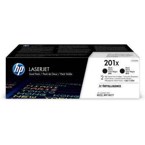 HP INC DUAL PACK NERO2 ALTA CAPACITÃ€ 201X