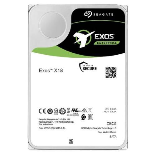 16TB SEAGATE ENTERPRISE EXOS X18 HDD SAS 7200RPM