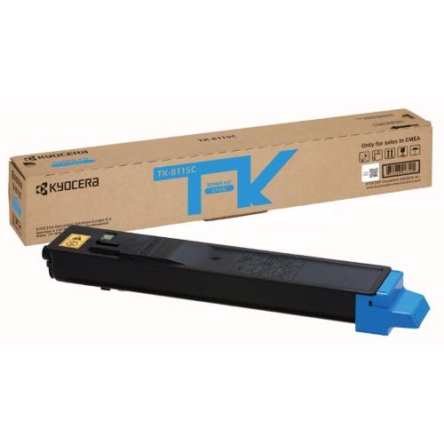 KYOCERA TONER CIANO TK-8115C ECOSYS M8124