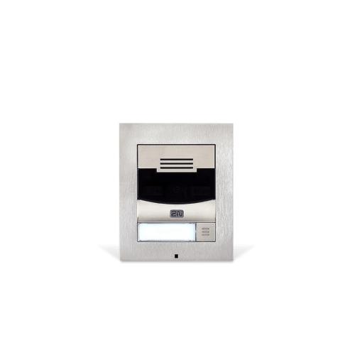 2NÂ© IP Solo without camera, flush mount, black (includes flush mount frame, must be together with 9155017)