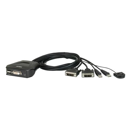 Aten 2Port DVI Cable KVM- PROMO FINO AD ESAURIMENTO SCORTE