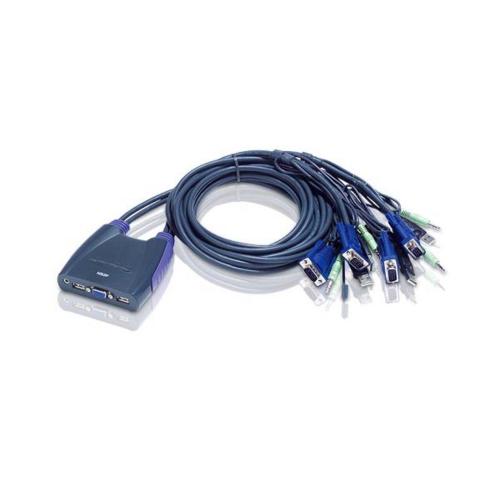 ATEN 4 Port USB KVM & Speaker- PROMO FINO AD ESAURIMENTO SCORTE