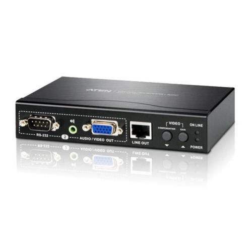 ATEN VGA over RJ45 Repeater + Audio + R.C. (2x VGA / 2x speaker + RS232) up to 150M / 1600 x 1200