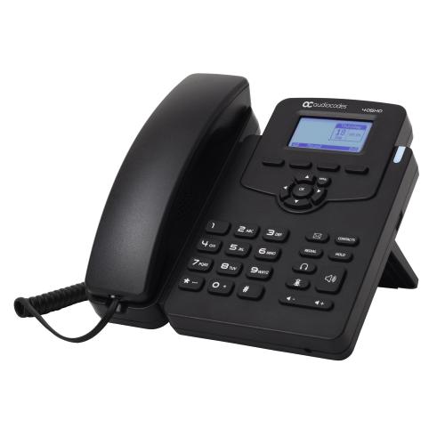 Audiocodes AudioCodes 405 IP-Phone PoE Black2 Ethernet 10/100 ports, 4 Programmable keys, 132x64 G