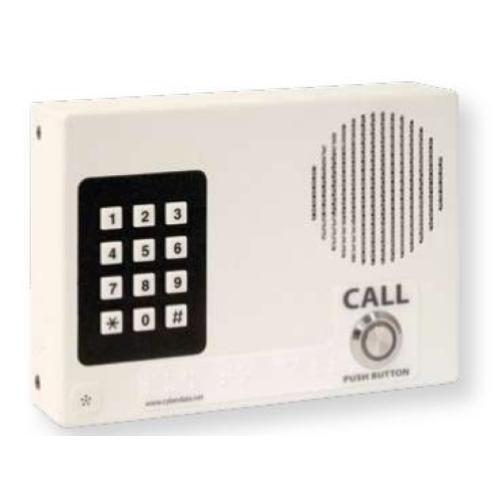 Cyberdata VoIP Intercom w/Keypad*-Wall Mount - Signal White (RAL 9003)