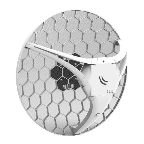 MikroTik, LHG R with 10.5dBi 60 degrees LTE directional antenna, 650MHz CPU, 64MB RAM, 2xLAN (one with PoE, OUT) miniPCI, e slot, Dual, SIM, RouterOS L3, outdoor enclosure, PSU, PoE injector, pole monting bracket, MODEM LTE NON INCLUSO â€" Vedi accessori