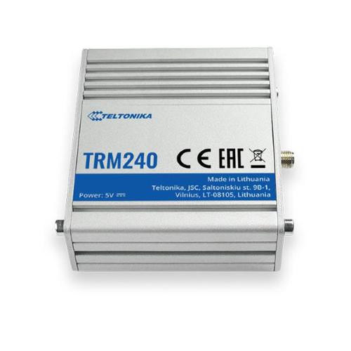 Teltonika TRM142 modem LTE Cat 4 industriale 3G e 2G - RS232 serial port
