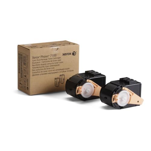 XEROX TONER CIANO HC PHASER 7100 9K SING.