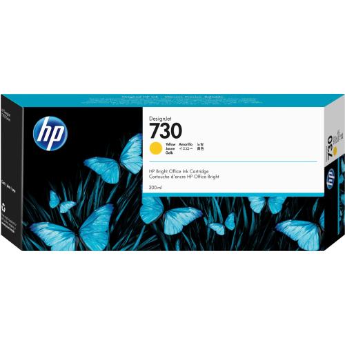 HP INC HP 730 300-ML YELLOW INK CARTRIDGE