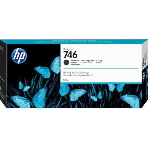 HP INC HP 746 300-ML MATTE BLACK INK