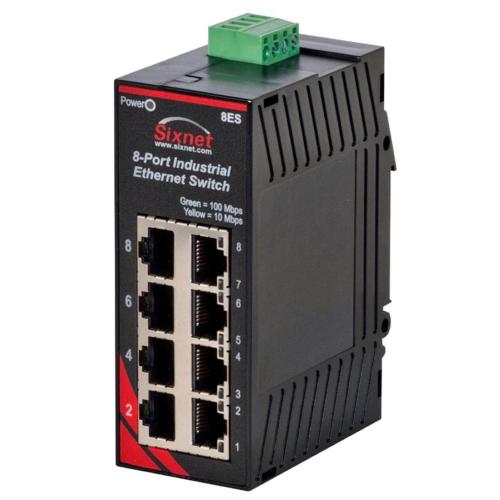 -Red Lion SL-8ES-1 - Switch Ethernet, Porte RJ45 8, 100Mbps, Unmanaged PROMO FINO AD ESAURIMENTO SCORTE