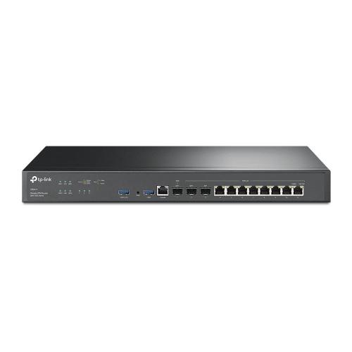ROUTER TP-LINK ER8411 VPN con Porte 10G,1Ã—10G SFP+ WAN Port,1Ã—10G SFP+ WAN/LAN Port,1Ã— Gigabit SFP WAN/LAN Port,8Ã—Gigabit RJ45