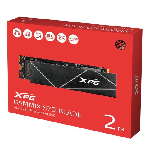 ADATA SSD M2 NVME XPG GAMMIX S70 BLADE 2TB GEN4x4 (certificata PS5 - SIAE)