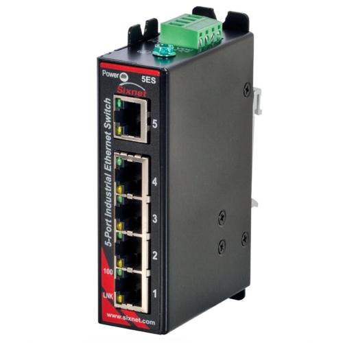 -Red Lion SLX-5ES-1 - Switch Ethernet, Porte RJ45 5, 100Mbps, Unmanaged PROMO FINO AD ESAURIMENTO SCORTE