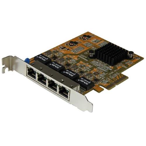 STARTECH SCHEDA GIGABIT PCIE A 4 PORTE