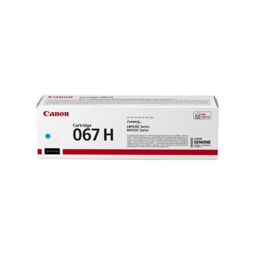 CANON Cartuccia 067 H C Cartuccia ciano, durata 2,350 pag.LBP631Cw, LBP633Cdw, MF651Cw, MF655Cdw, MF657Cdw