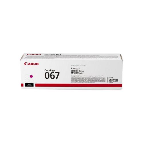 CANON Cartuccia 067 M Cartuccia magenta, durata 1,250 pag.LBP631Cw, LBP633Cdw, MF651Cw, MF655Cdw, MF657Cdw