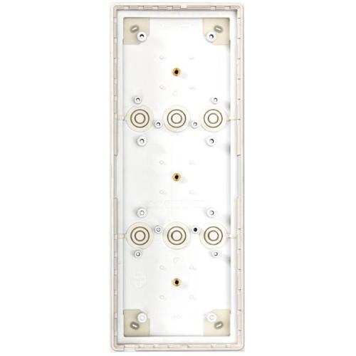 MOBOTIX MX-OPT-BOX-3-EXT-ON-PW- Triple On-Wall Mount, White - per video IP door station T24 - PROMO FINO AD ESAURIMENTO SCORTE