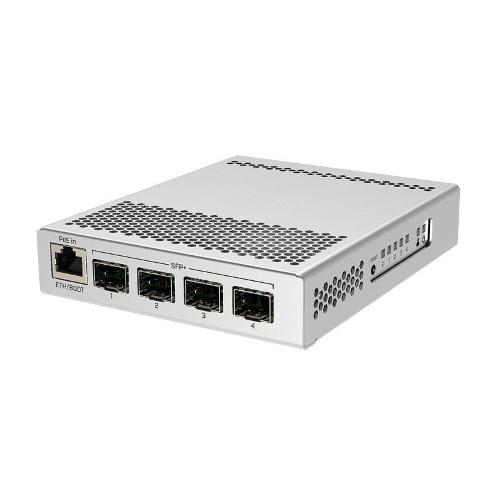 MikroTik, CRS305, 1G, 4S+IN 4 SFP+ dual, boot 1 Ethermet Gigabit