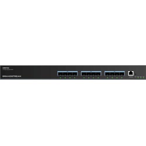 Grandstream Layer 3 Managed Network Switch, 12x SFP+, optional redundant PSU. Utilizzabile con il controller GWN sia in Cloud che on premise