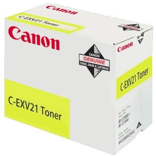 TONER CANON C-EXV21 YELLOW iR C2880 3380 3080 3580 0455B002