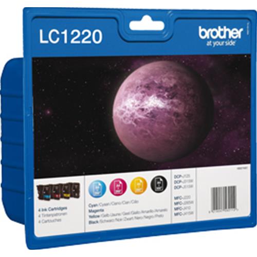 INK BROTHER LC-1220VALBP Blister 4C x MFC-J430W MFC-J825DW MFC-J625DW DCP-J525W DCP-J925DW